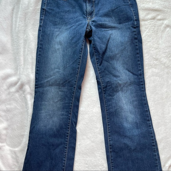 Cambio Jeans dark blue jeans with rhinestone pattern on back pockets size 27 - Picture 2 of 14